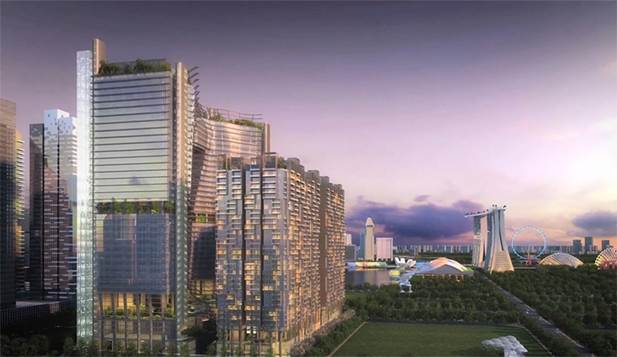 About Marina One Residences